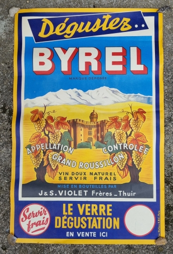 Plakat Byrel - Aperitif - Servir frais